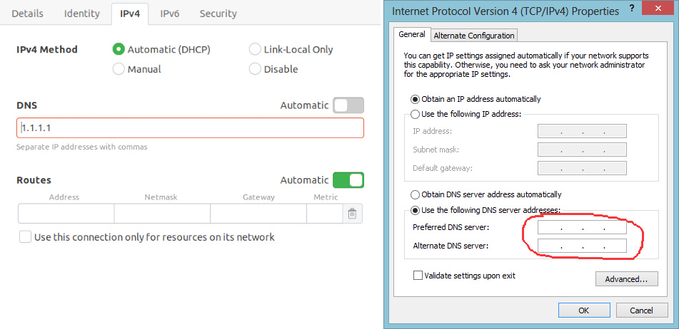 os dns